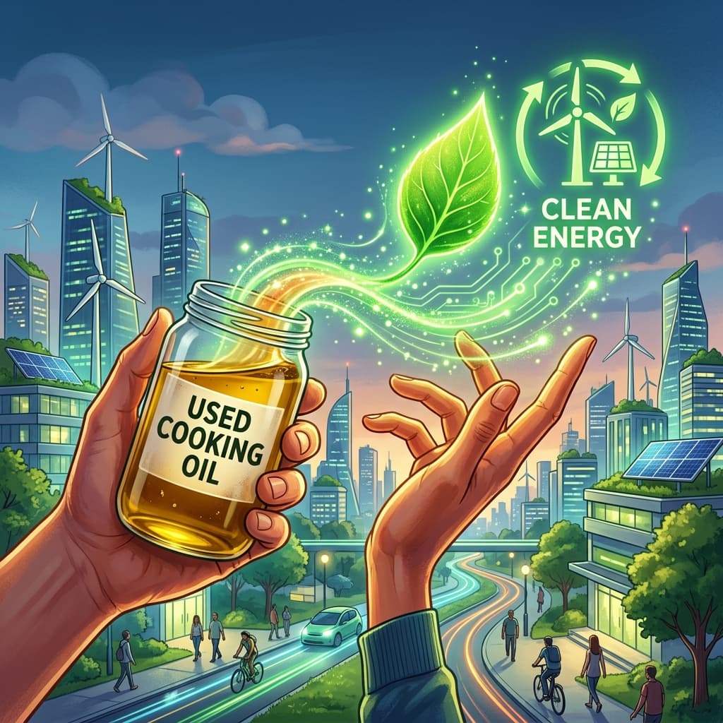 Peran Biodiesel dari Minyak Bekas dalam Menurunkan Emisi Karbon