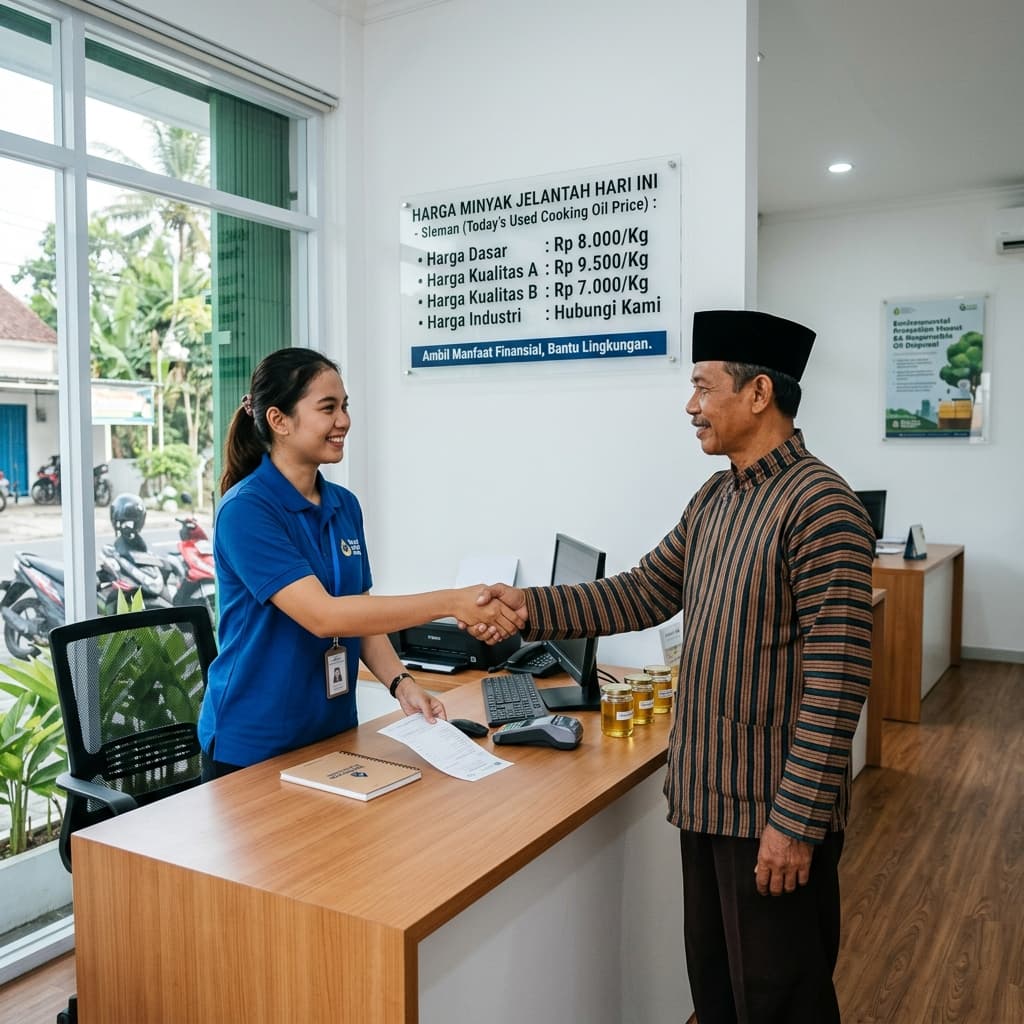 Daftar Harga Pengepul Minyak Jelantah Sleman: Dapatkan Harga Terbaik Hari Ini!