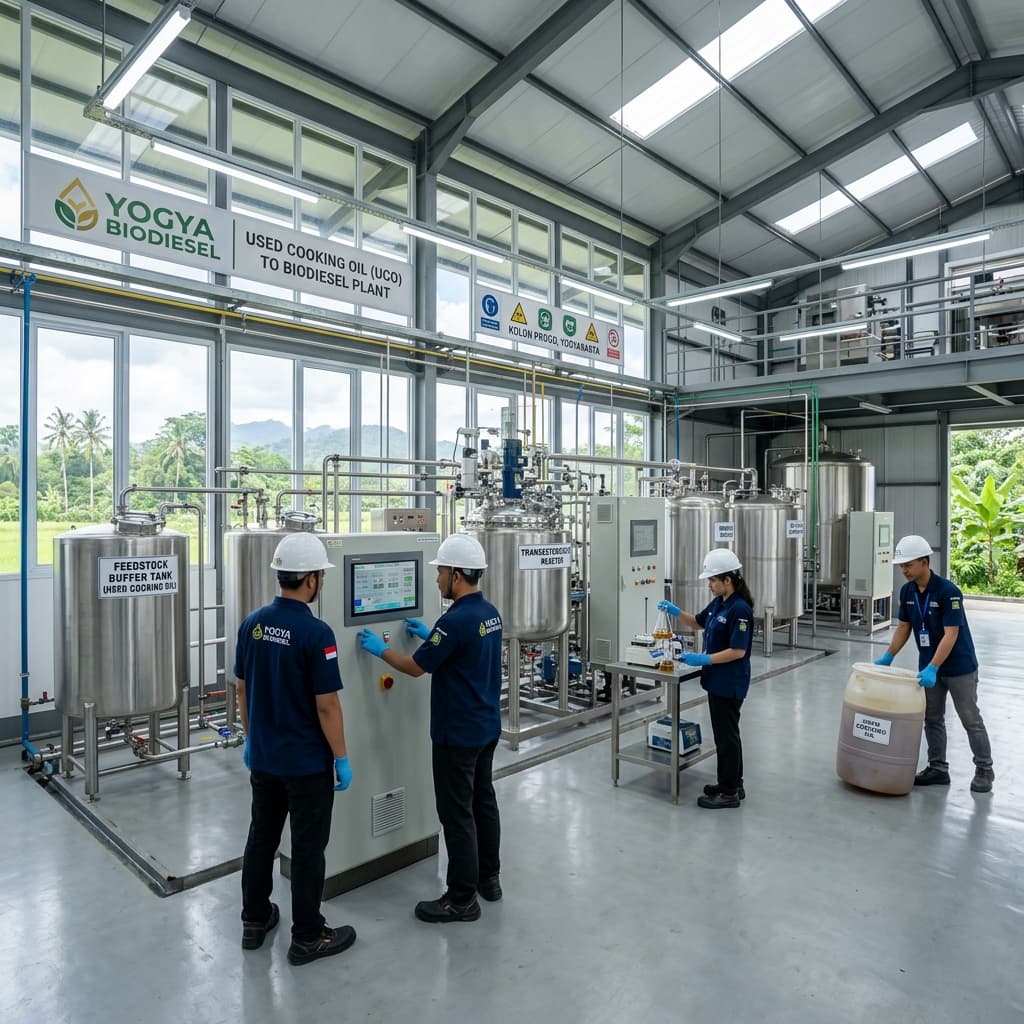 Kulon Progo Bersih: Inovasi Pengolahan Minyak Jelantah Menjadi Energi Terbarukan