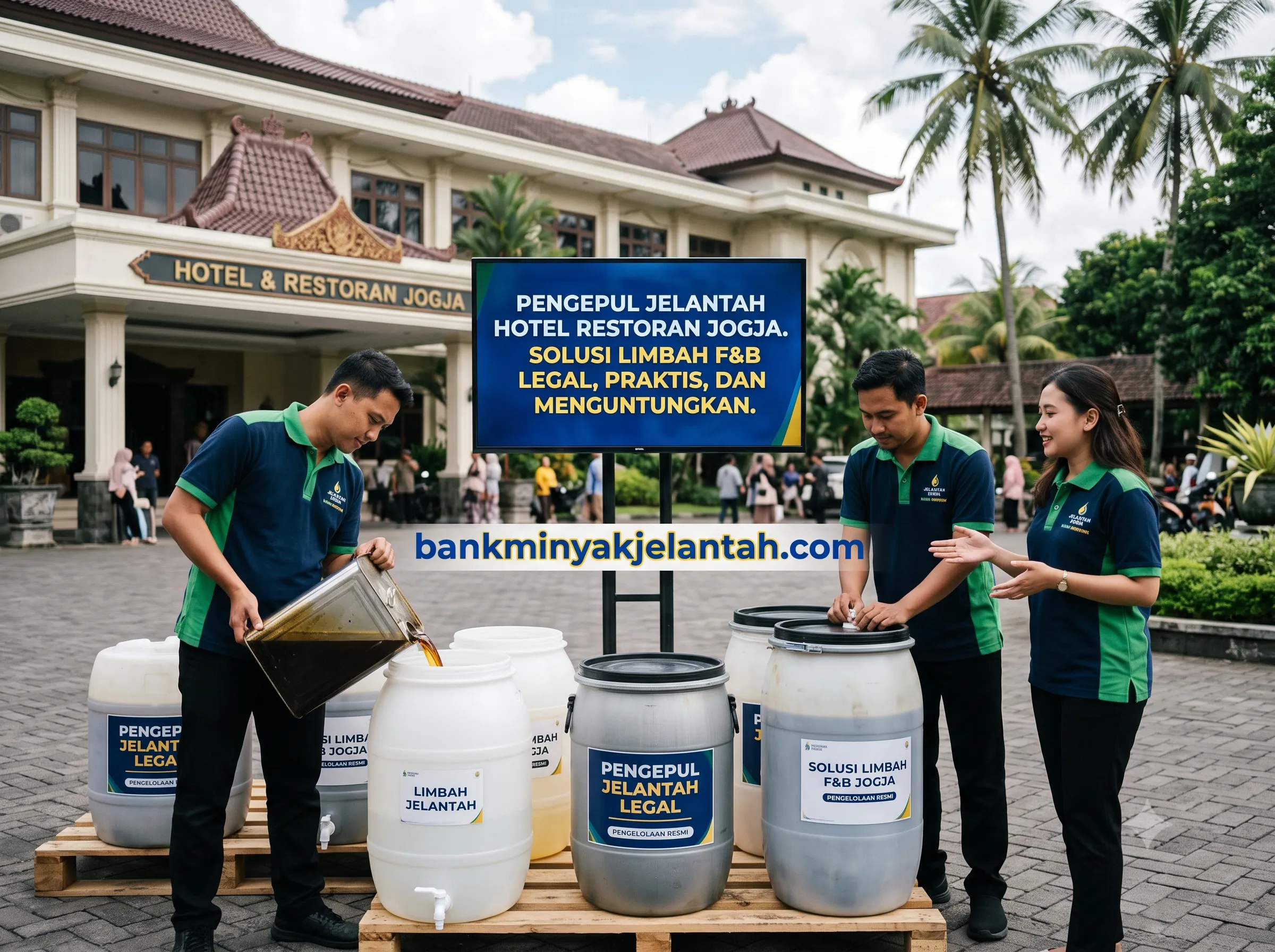 Pengepul Jelantah Hotel dan Restoran Jogja Terbaik yang Resmi dan Berizin